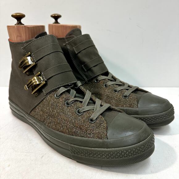 NWOT Nigel Cabourn x Converse Chuck 70 Hi 'Ivy Green' High Top Boot Sneaker 11 - Picture 1 of 14